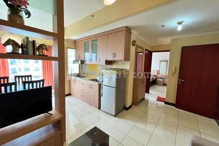 Apartment for Rent at Sudirman Park 2 BR Fully Furnished, Near Citywalk Sudirman, LSPR, Sahid Sudirman Center Building, and Setiabudi MRT Station