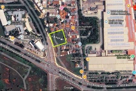 Dijual Kavling Komersial A16 Siap Bangun Lokasi di CBD BSD City