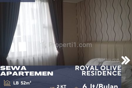 Disewakan Apartemen Royal Olive Residence 2BR di Pejaten Jakarta Selatan