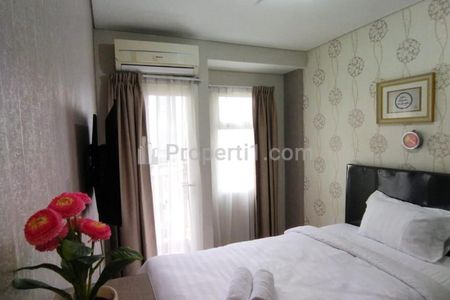 Sewa Apartemen Madison Park Dekat Mall Taman Anggrek, Kampus UKRIDA -  Studio Furnished