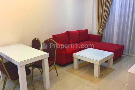 For Rent Apartemen Thamrin Residence Tower Edelweis Tipe 2 Bedroom Full Furnished, Dekat Mall Grand Indonesia, Plaza Indonesia, dan Thamrin