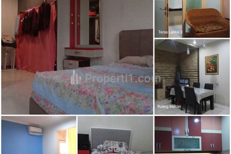 Dijual Rumah 3 Lantai di Perumahan Green Ville Jakarta Barat