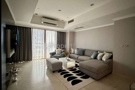 Dijual Apartemen Sudirman Mansion Tipe 3 Kamar Kondisi Furnished