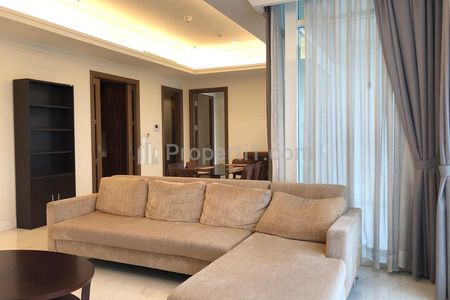 For Rent Luxurious Apartment at Botanica Strategic Location in South Jakarta - 2+1BR Full Furnished