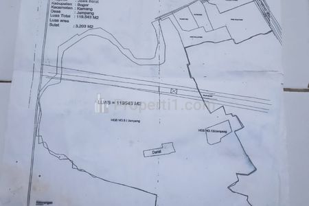 Jual Tanah Murah Nego 12,5 Hektar di Raya Parung, Kemang, Bogor, Jawa Barat
