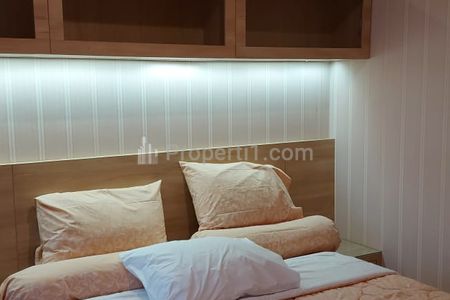 Disewakan Apartemen Metro Park Residence Tipe 2 Kamar Full Furnished Tahunan di Dekat Mall, Tol, Kampus, RS