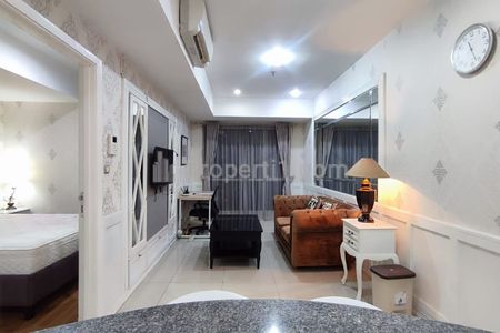 Sewa Apartemen Casa Grande Residence Tower Montreal - 1 Bedroom Fully Furnished, Selangkah ke Mall Kota Kasablanka