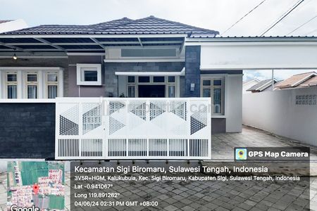 Rumah Dijual di Perumahan The Green Land Kota Palu Dekat RS Samaritan Palu, RSIA Nasanapura, Pasar Tavanjuka, SMPN 6 Palu, Bandara Mutiara