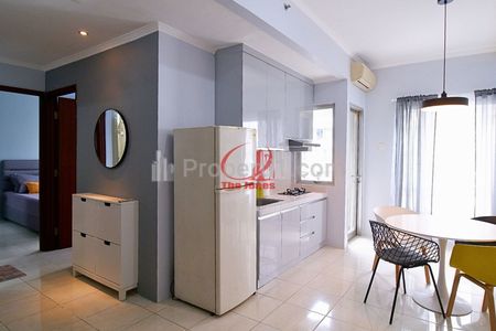 Sewa Apartemen Sudirman Park Jakarta Pusat - 2 Bedroom Fully Furnished, Dekat London School, Citywalk Sudirman, dan Stasiun MRT