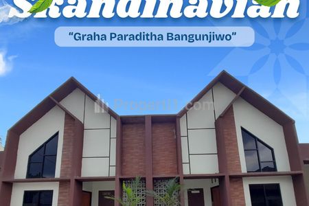 Dijual Rumah Skandinavian 3 Kamar Tidur di Bangunjiwo Bantul