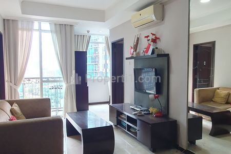 DISEWAKAN Apartment Bellagio Residence Mega Kuningan 2+1 BR - Furnished Close to MRT LRT Busway