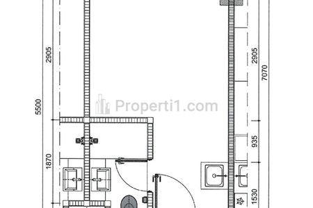 Dipasarkan Over Kredit Apartemen Grand Central Bogor 1 BR Free Furnished