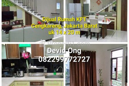 Dijual Rumah KFT 2 lantai di Cengkareng, Jakarta Barat