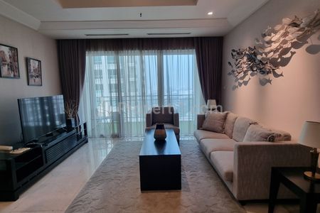Disewakan Apartemen Pakubuwono Residences Jakarta Selatan, 2+1 BR Furnished Luas 151m2