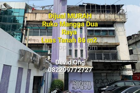 Dijual Ruko Mangga Dua Raya MURAH di Jakarta Barat