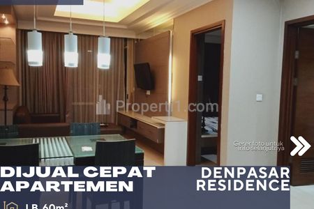 Jual Apartemen Denpasar Residence 1BR Full Furnish Sudah Pecah Bisa KPA di Kuningan Jakarta Selatan