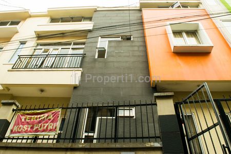 Dijual Kostan di Grogol Jakarta Barat Dekat Mall Central Park, Kampus TRISAKTI