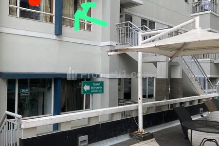 Jual Cepat Apartemen Sudirman Park Lantai 2 Semi Furnished View Kolam Renang
