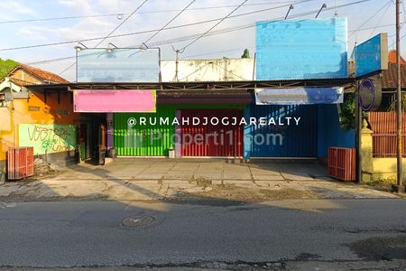 Jual Ruko dan Kost-Kostan Tanah Luas Pinggir Jalan Utama Barat Malioboro Yogyakarta