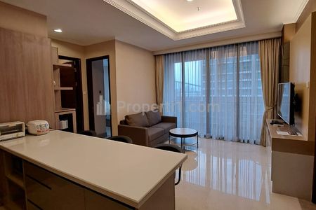 Good Unit Disewakan / Dijual Apartemen 2BR District 8 SCBD – Best Price Full Furnished