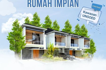 Jual Rumah Murah Modern Dua Lantai Tengah Kota Purwokerto Banyumas