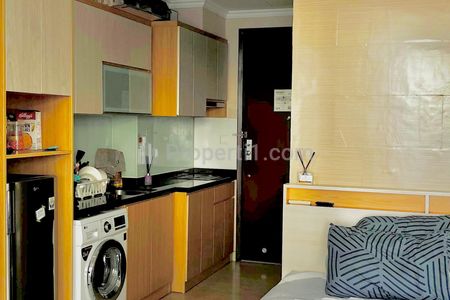 Dijual Cepat Apartemen Tipe Studio Furnished di Menteng Park, Jakarta Pusat