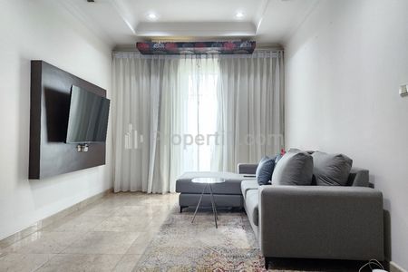 Disewakan Apartemen Belleza Permata Hijau - 2+1KT Full Furnished