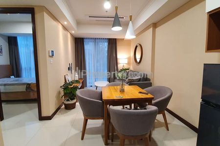 Sewa Apartemen, Lokasi Strategis di Jakarta Selatan 2BR Full Furnished - Casa Grande Phase 2