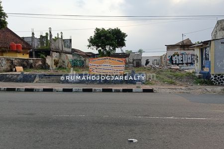 Dijual Tanah Super Strategis Pinggir Jalan Letjen Suprapto Yogyakarta Dekat Malioboro, Tugu Jogja