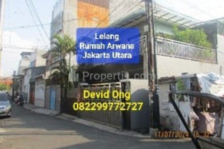 Dijual Rumah Jalan Arwana BEST PRICE di Jakarta Utara