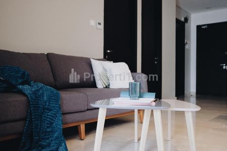 For Lease Apartment at Sudirman Suites - 3BR Modern Full Furnished - Strategic Location in Central Jakarta