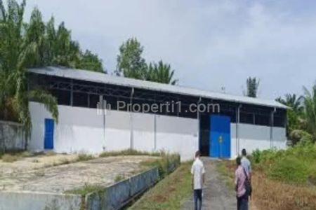 Dijual Gudang Luas 2.9 Hektar, Dekat Bandara Cut Nyak Dien di Aceh Besar