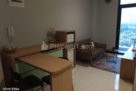 Disewakan Modern Furnished Apartment at Permata Hijau Suites Type 1 BR – Strategic Location in South Jakarta