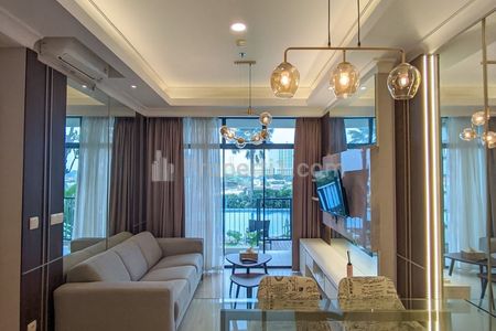 Disewakan Apartemen Permata Hijau Suites Lantai 02 Jakarta Selatan - 3 Kamar Furnished