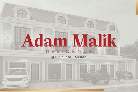 Dijual Rumah Baru Kondisi Kosong di Komplek Adam Malik Residence Jalan Sekata - Medan