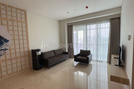 For Lease Apartment at Sudirman Suites - 3+1BR Modern Full Furnished - Near to Plaza Indonesia Mall