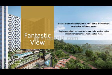 Jual Apartemen Amartha View Semarang Barat Tipe 1BR Best View