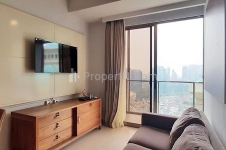 For Lease Modern Minimalist Apartment at Sudirman Hill Type 2BR Full Furnished - Strategic Location in Central Jakarta City