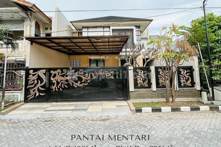 Rumah Dijual di Perumahan Pantai Mentari Surabaya Dekat SMAN 3 Surabaya, RS Mitra Keluarga Kenjeran, Galaxy Mall Surabaya, Pakuwon City Mall