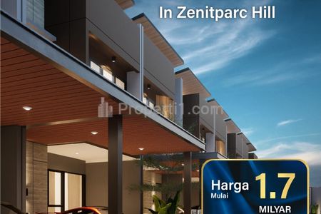 Jual Rumah Cluster Zenitparc Hill Cirendeu Ciputat Tangerang Selatan