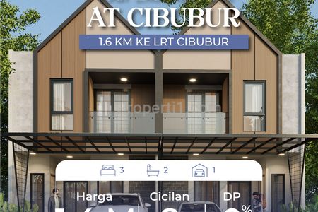 Jual Rumah Cluster  ZenitParc Cibubur Cimanggis Depok