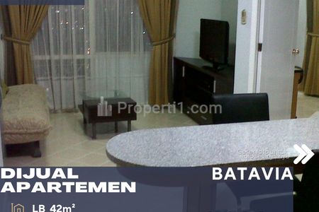 Jual Apartemen Batavia 1BR Full Furnished Harga Terjangkau di Tanah Abang Jakarta Pusat