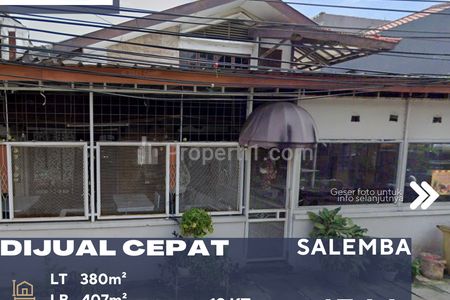 Dijual Rumah Lokasi Strategis Cocok untuk Usaha dan Rumah Kost di Senen Jakarta Pusat