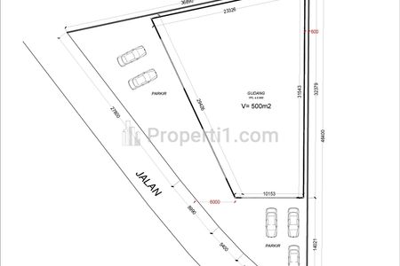 Disewakan Gudang 500 m2 di Sesetan Denpasar Bali