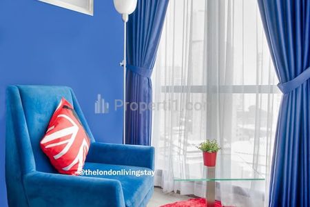 Sewa Apartemen Sudirman Suites 1BR Fully British Furnished - Jakarta Pusat