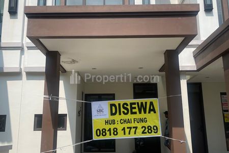 Dijual Rumah Baru Semi Furnished Suvarna Daisan Swan City