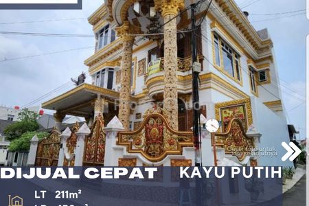 Dijual Rumah Mewah Lux Posisi Hoek Lokasi Strategis di Pulo Gadung Jakarta Timur