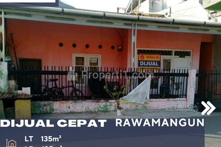 Dijual Rumah Tua Harga Terjangkau di Rawamangun Jakarta Timur