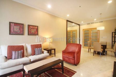 Sewa Apartemen Senayan Residence Location in South Jakarta – 3+1 BR Modern Fully Furnished