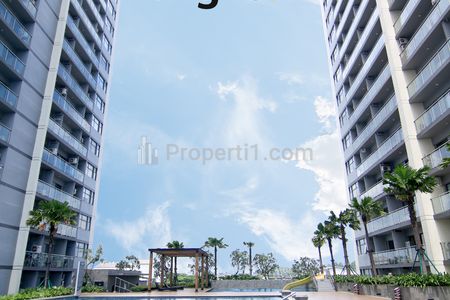 Dijual Apartemen Daan Mogot City Termurah Premium Studio Semi Furnish di Tower Blue Jay, View City - Daan Mogot, Kalideres, Jakarta Barat
